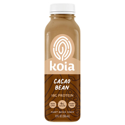 Koia Protein - Cacao Bean - Ready To Drink Protein Shake - 12oz
