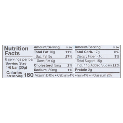 Tony's Chocolonely Caramel Cookie Milk Chocolate 6.35 oz