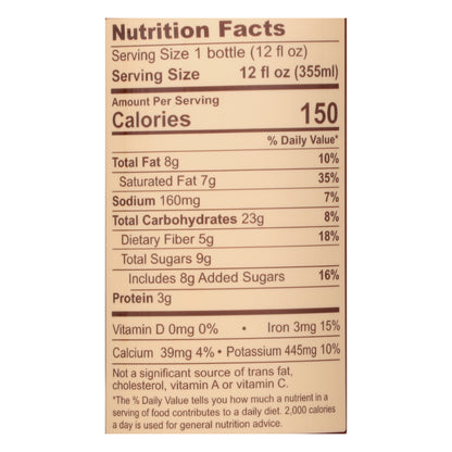 REBBL Organic Maca Mocha Balancing Elixir 12 oz