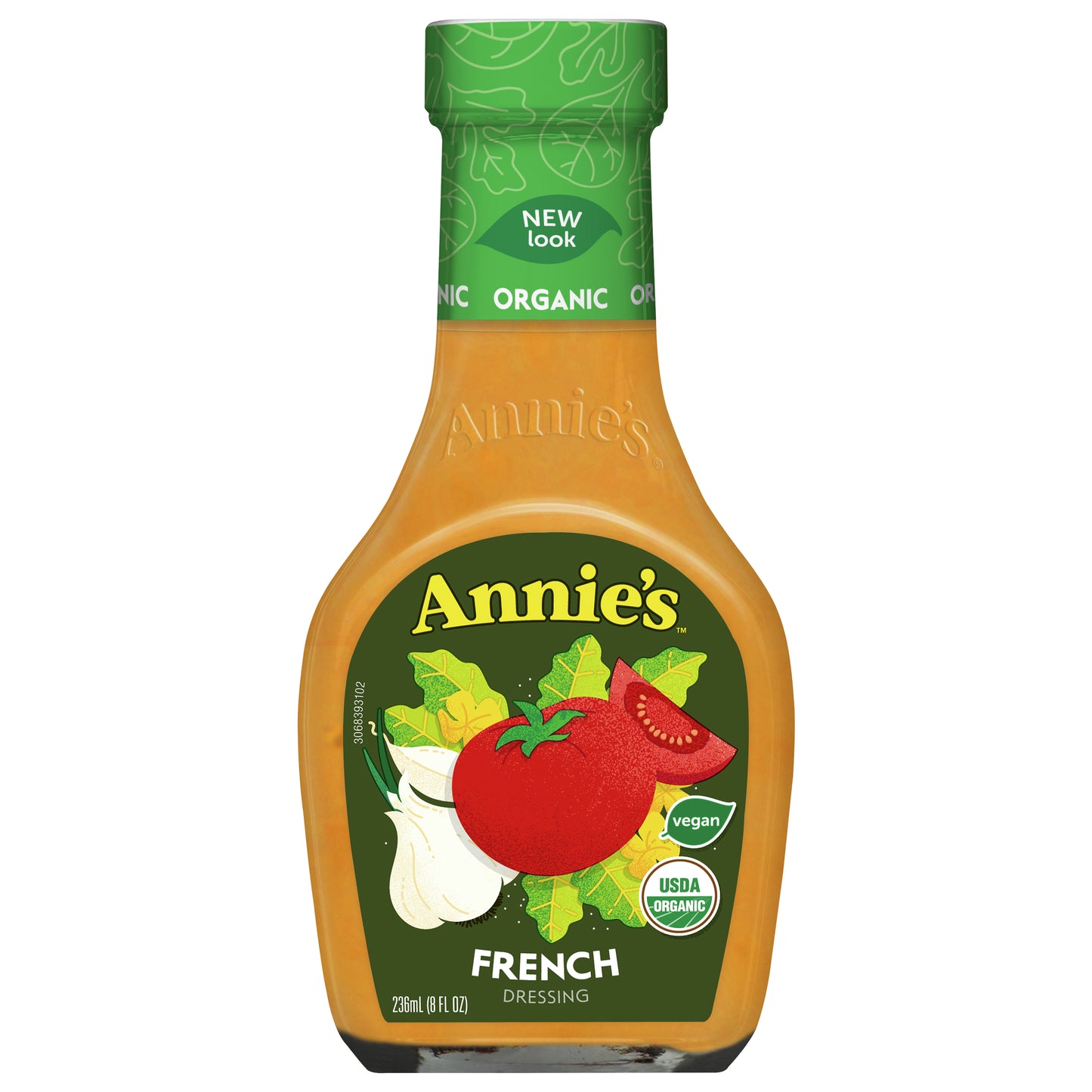 Annie's Organic French Salad Dressing, Vegan, Non-GMO, 8 fl. oz.