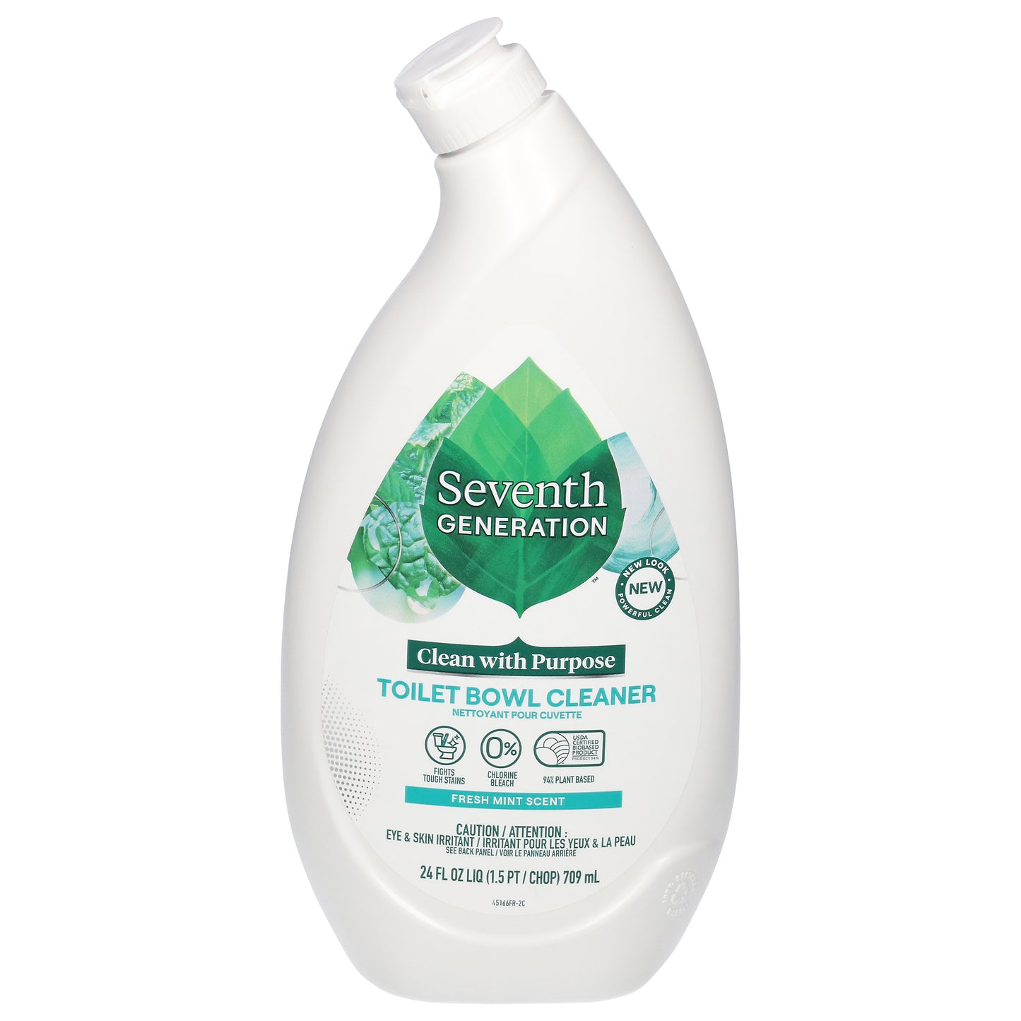 Seventh Generation Fresh Mint Scent Toilet Bowl Cleaner 24 fl oz