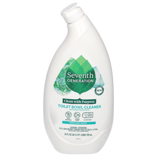 Seventh Generation Fresh Mint Scent Toilet Bowl Cleaner 24 fl oz
