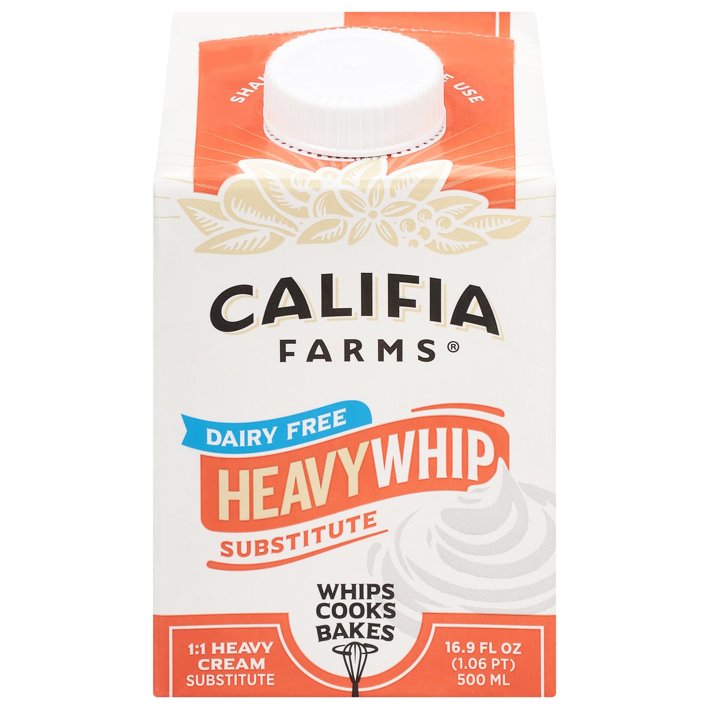 Califia Farms Dairy Free Heavy Whip Substitute 16.9 fl oz