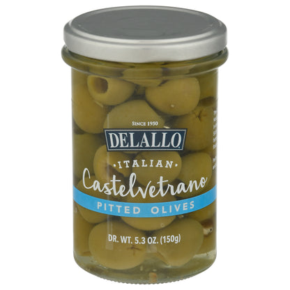 DeLallo Castelvetrano Pitted Olives 5.3 oz