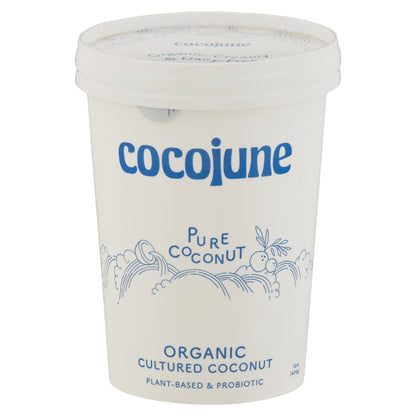 Cocojune Organic Pure Coconut Cultured Coconut 16 oz