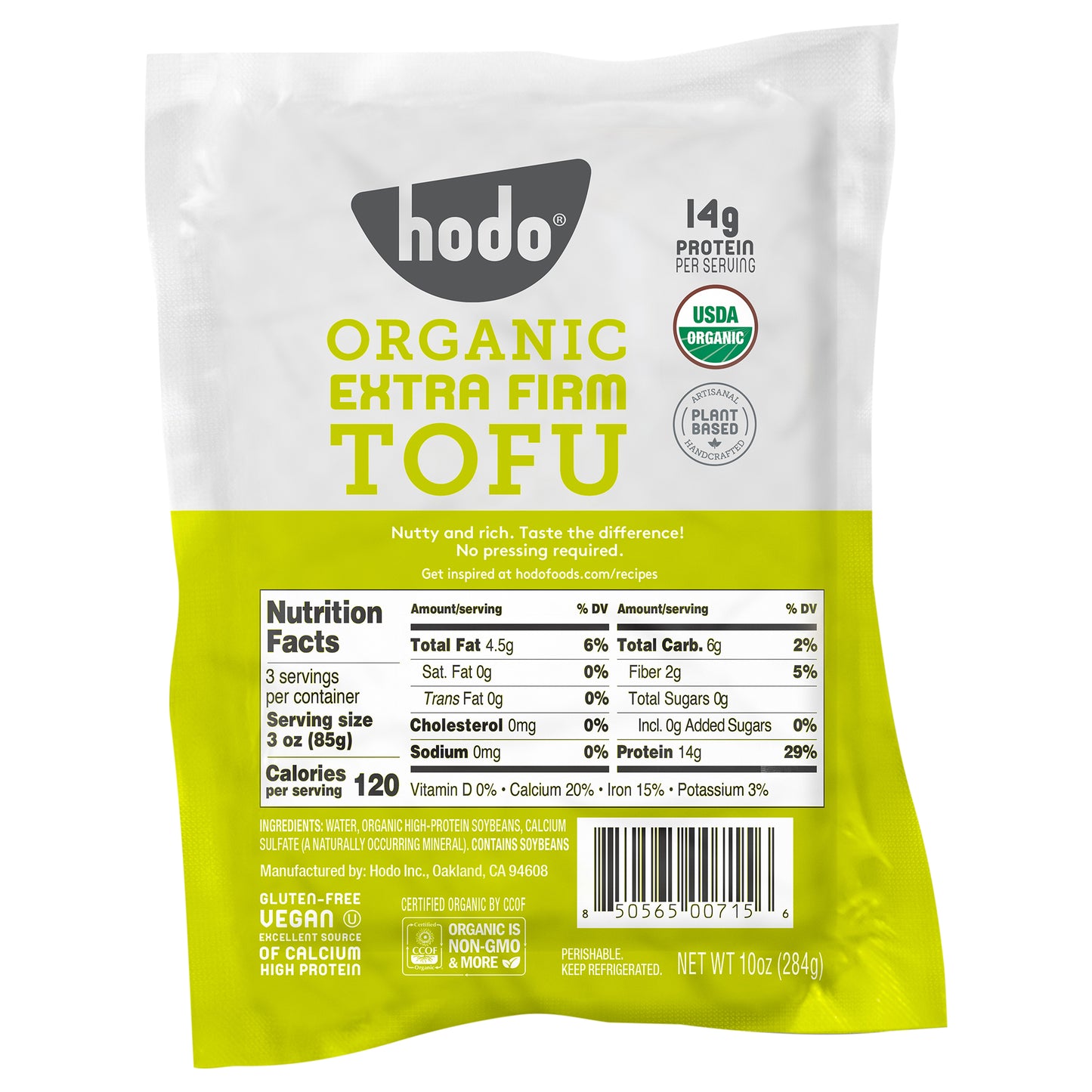 Organic Extra Firm Tofu