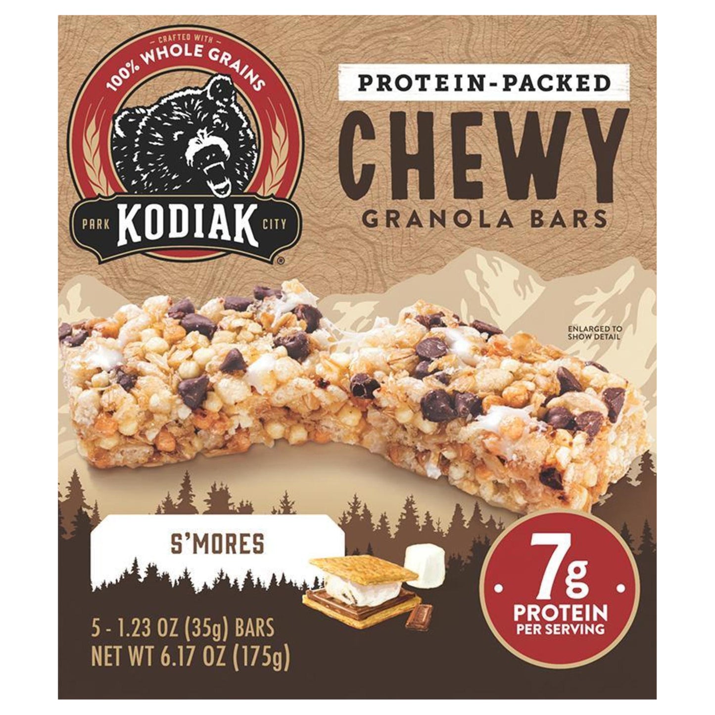 Chewy Granola Bar, S'mores, 6.17 oz/5ct