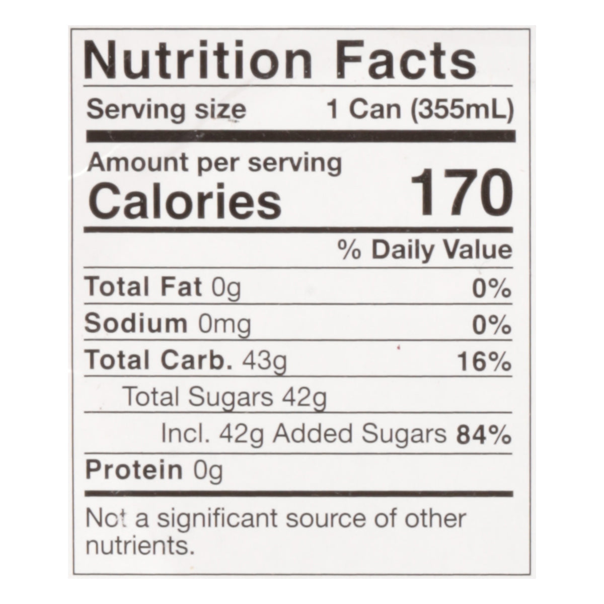 Virgil's Soda Smarter Black Cherry Soda 4 - 12 fl oz Cans