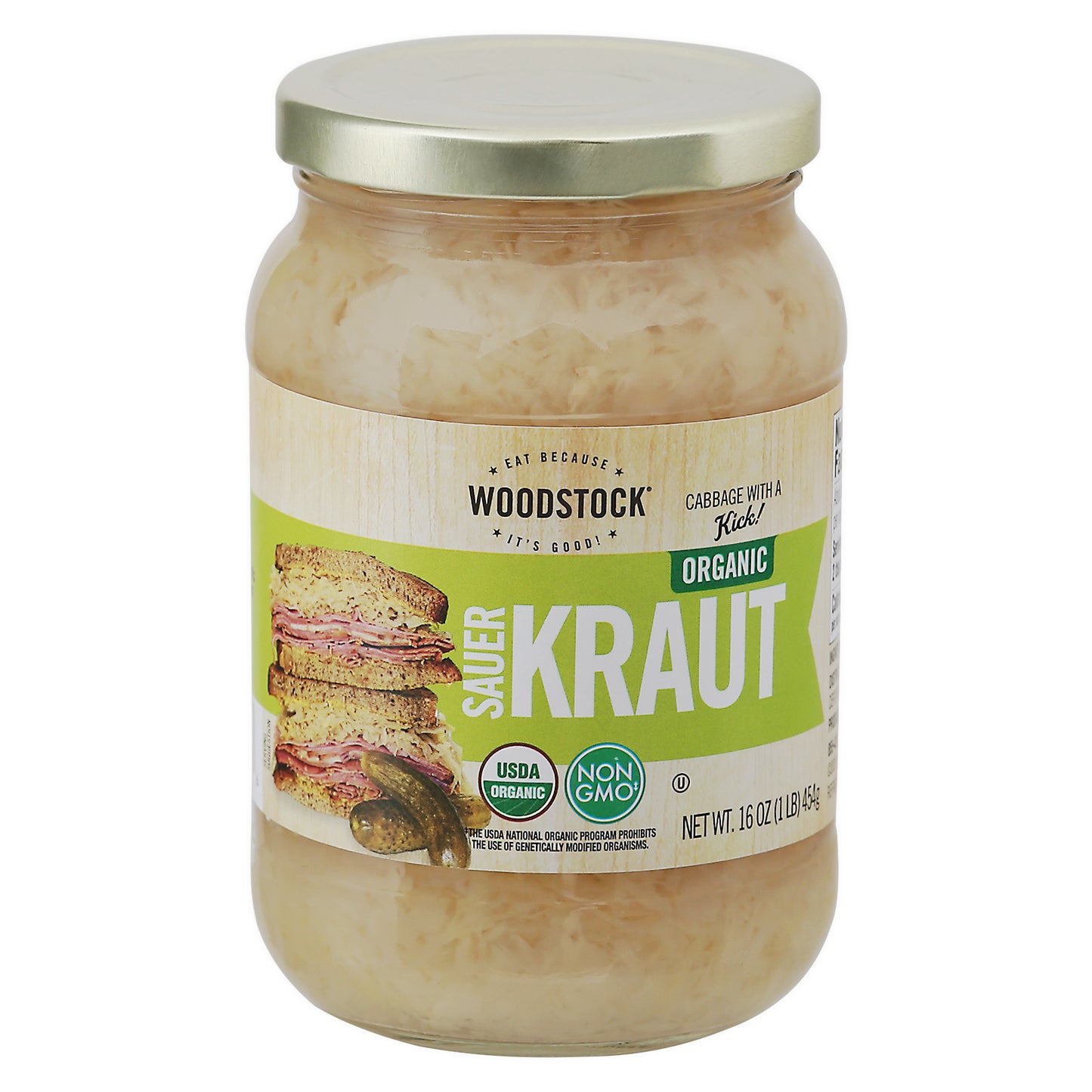 Woodstock Organic Sauerkraut 16 oz