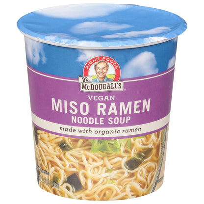 Dr. McDougall's Vegan Miso Ramen Noodle Soup 1.9 oz