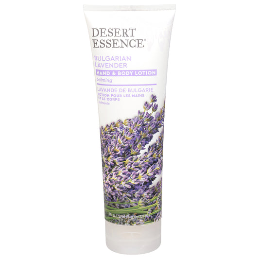 Desert Essence Calming Hand & Body Bulgarian Lavender Lotion 8 fl oz