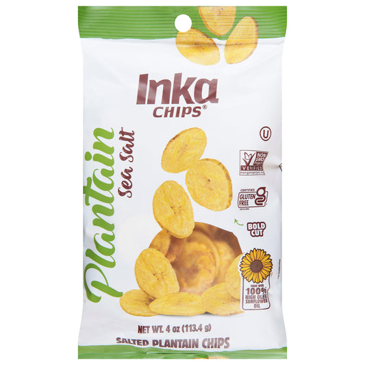 Inka Chips Sea Salt Plantain Chips 4 oz