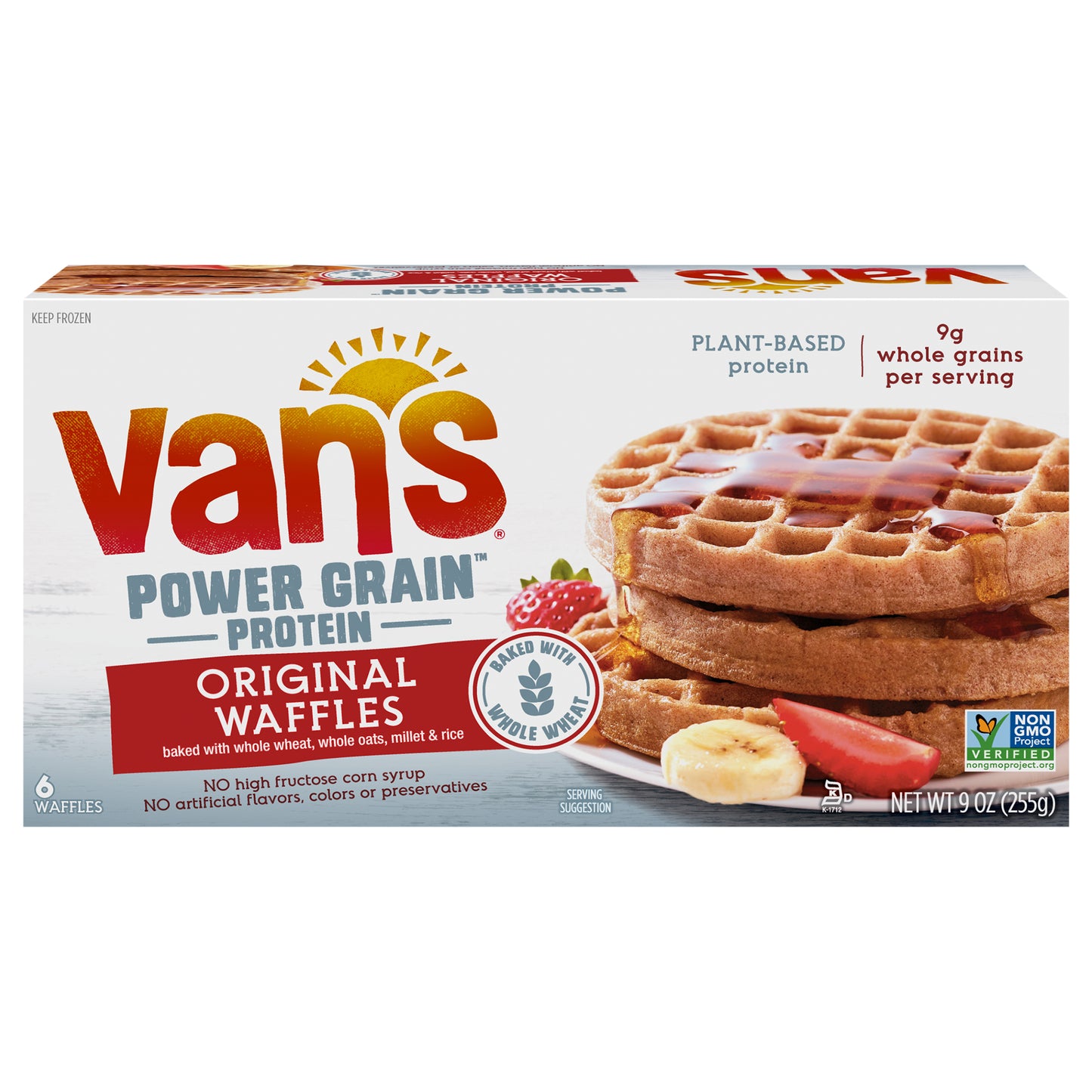 Van's® Frozen Waffle Protein Original 9oz