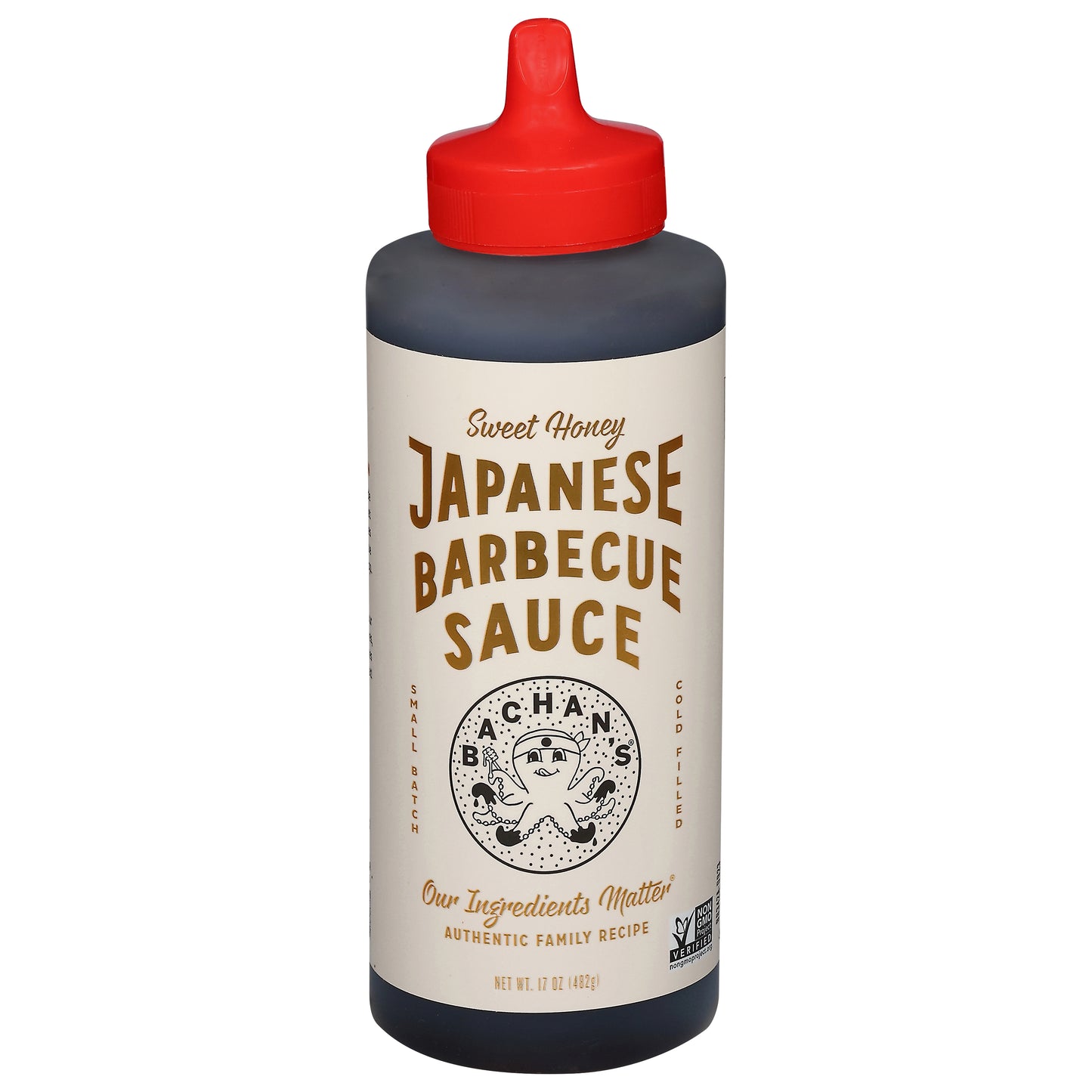 Bachan's Japanese Sweet Honey Barbecue Sauce 17 oz