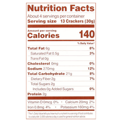 Simple Mills Veggie Flour Himalayan Salt Pita Crackers 4.25 oz