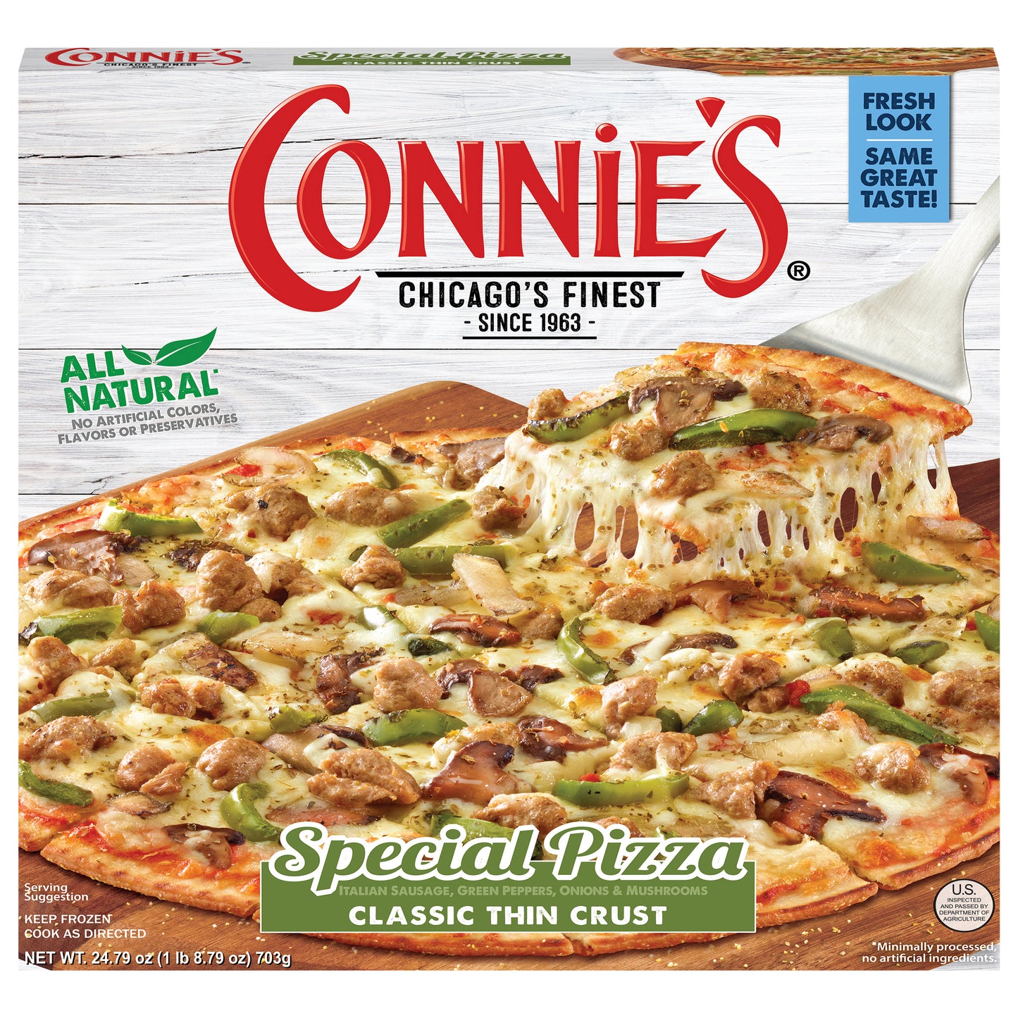 Connie's Classic Thin Crust Special Pizza 24.79 oz