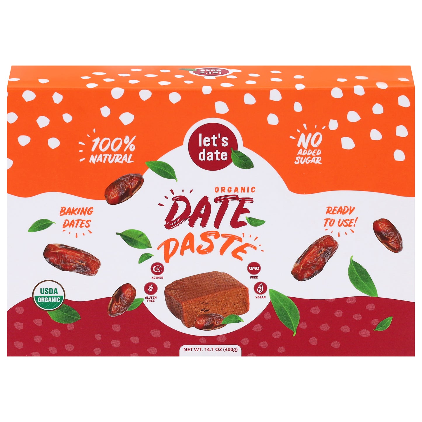 Let's Date Organic Date Paste 14.1 oz