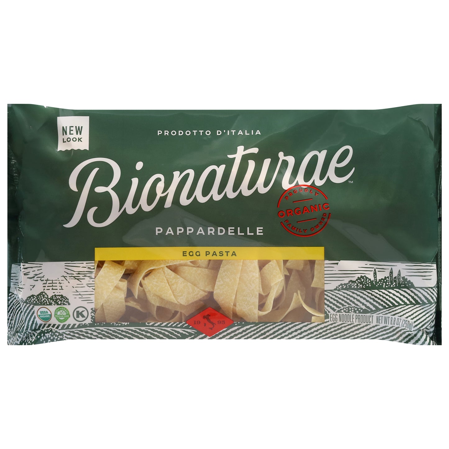 Bionaturae Organic Pappardelle Egg Pasta 8.8 oz