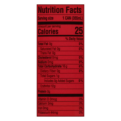 Odyssey 222 Sparkling Strawberry Watermelon Energy + Focus Drink 12 fl oz