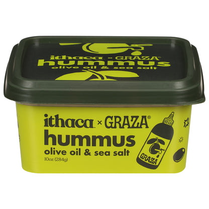 Ithaca X Graza Olive Oil & Sea Salt Hummus 10 oz