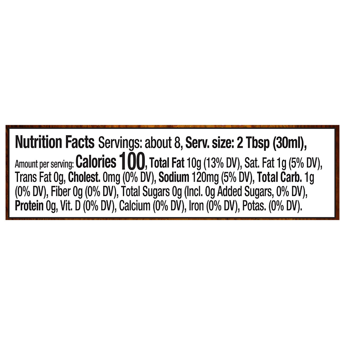 Organicville Non-Dairy Caesar Dressing