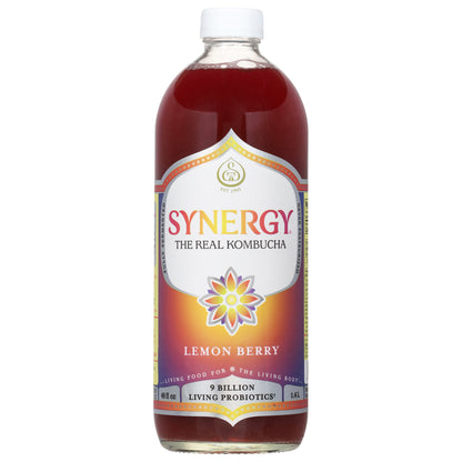 Synergy Lemon Berry Kombucha 48 fl oz