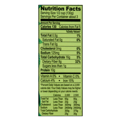 Jacks Quality Organic Low Sodium Kidney Beans 13.4 oz