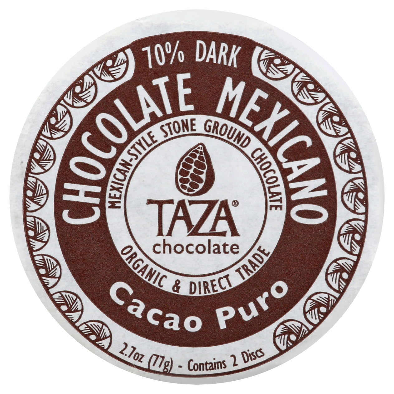 Taza Dark Chocolate 2 ea - 70%