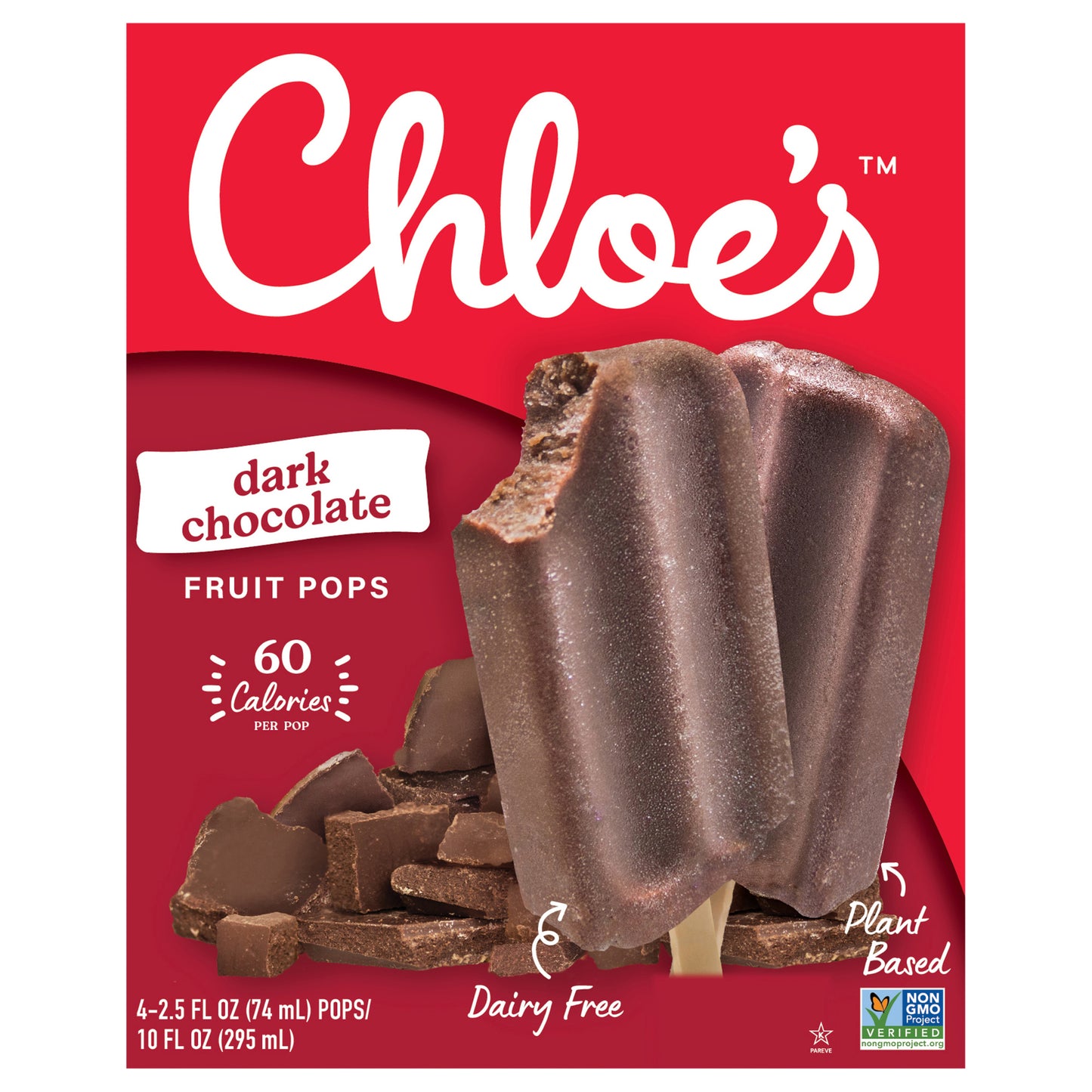Chloe's Dark Chocolate Pops