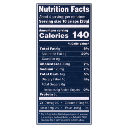 John Wm. Macy's Asiago & Cheddar Cheese Crisps 4.5 oz