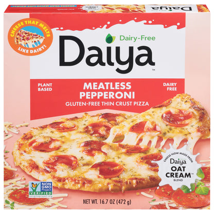 Daiya Gluten-Free Thin Crust Meatless Pepperoni Pizza 16.7 oz