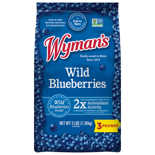 Wyman's Wild Blueberries 3 lb (Members)