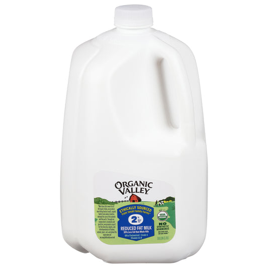 Organic Valley 2% Milkfat Reduced Fat Milk 1 gal