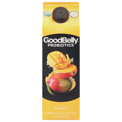 GoodBelly Probiotics Mango Juice Drink 1 qt Carton
