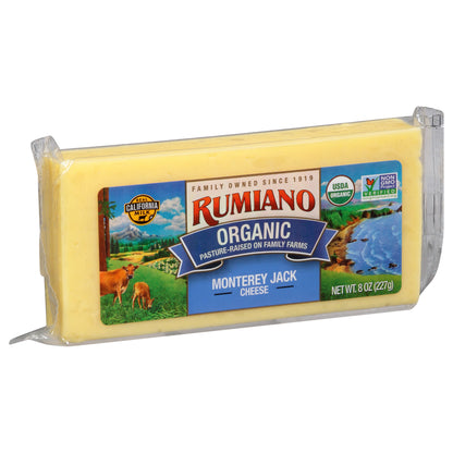 Rumiano Organic Monterey Jack Cheese 8 oz