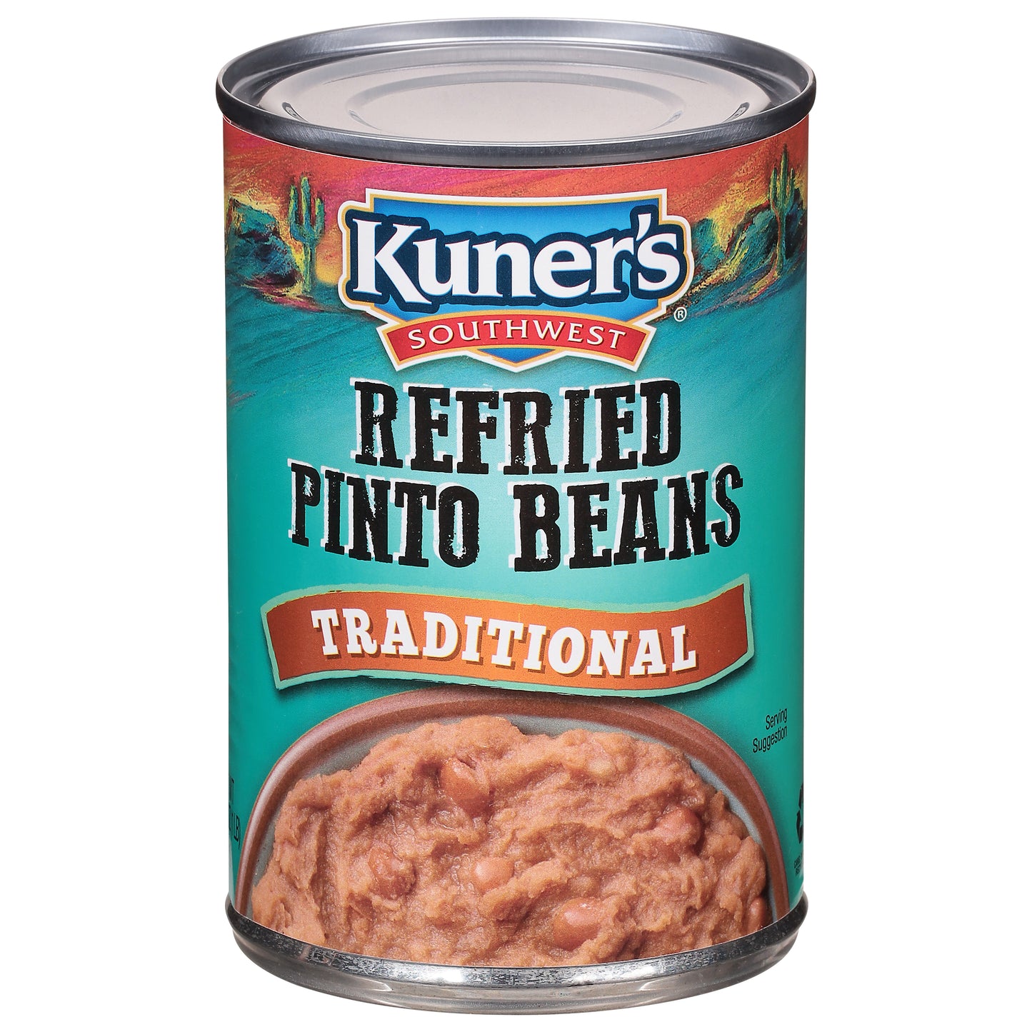 Kuner's Southwest Refried Traditional Pinto Beans 16 oz