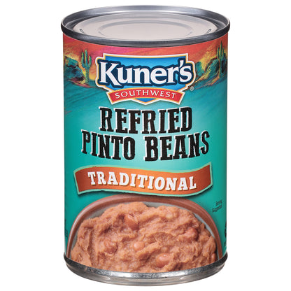 Kuner's Southwest Refried Traditional Pinto Beans 16 oz
