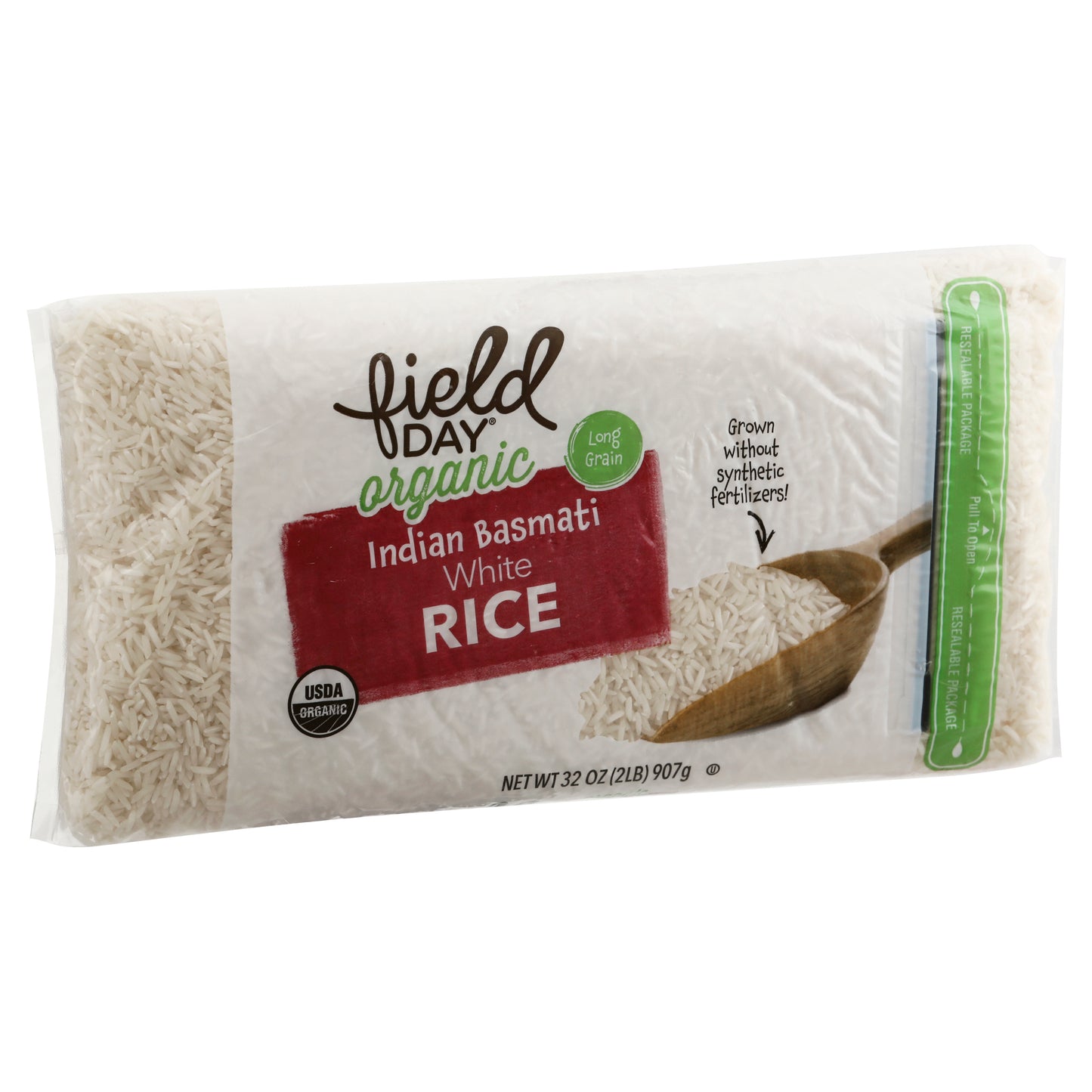 Field Day Organic Indian Basmati White Rice 32 oz