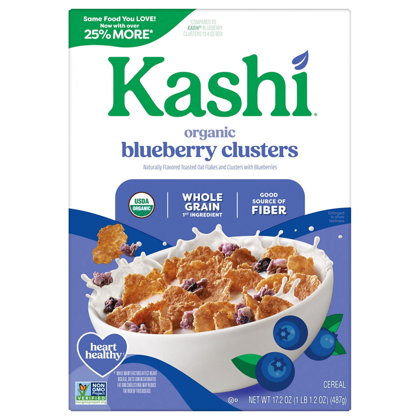 Kashi Organic Cereal Blueberry 17.2oz