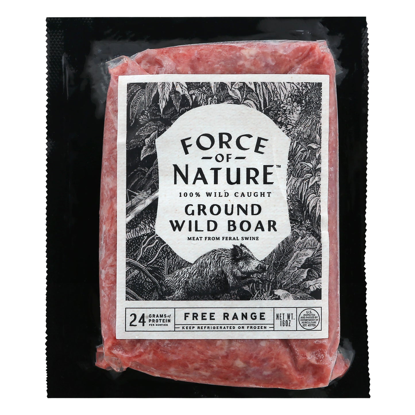Force Of Nature Ground Wild Boar 16 oz