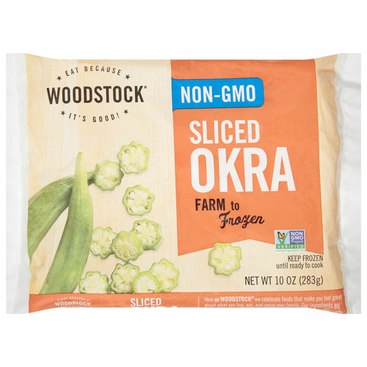 Woodstock Sliced Okra 10 oz