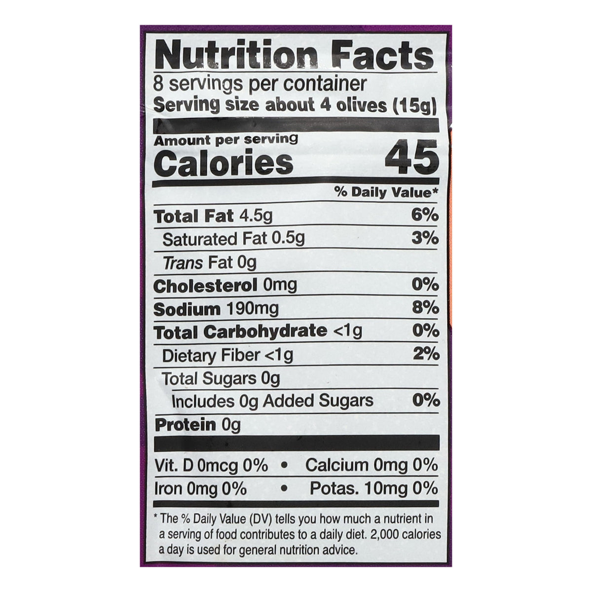 FreeStyle Snacks Kalamata Extra Virgin Olive Oil Olives 4 oz