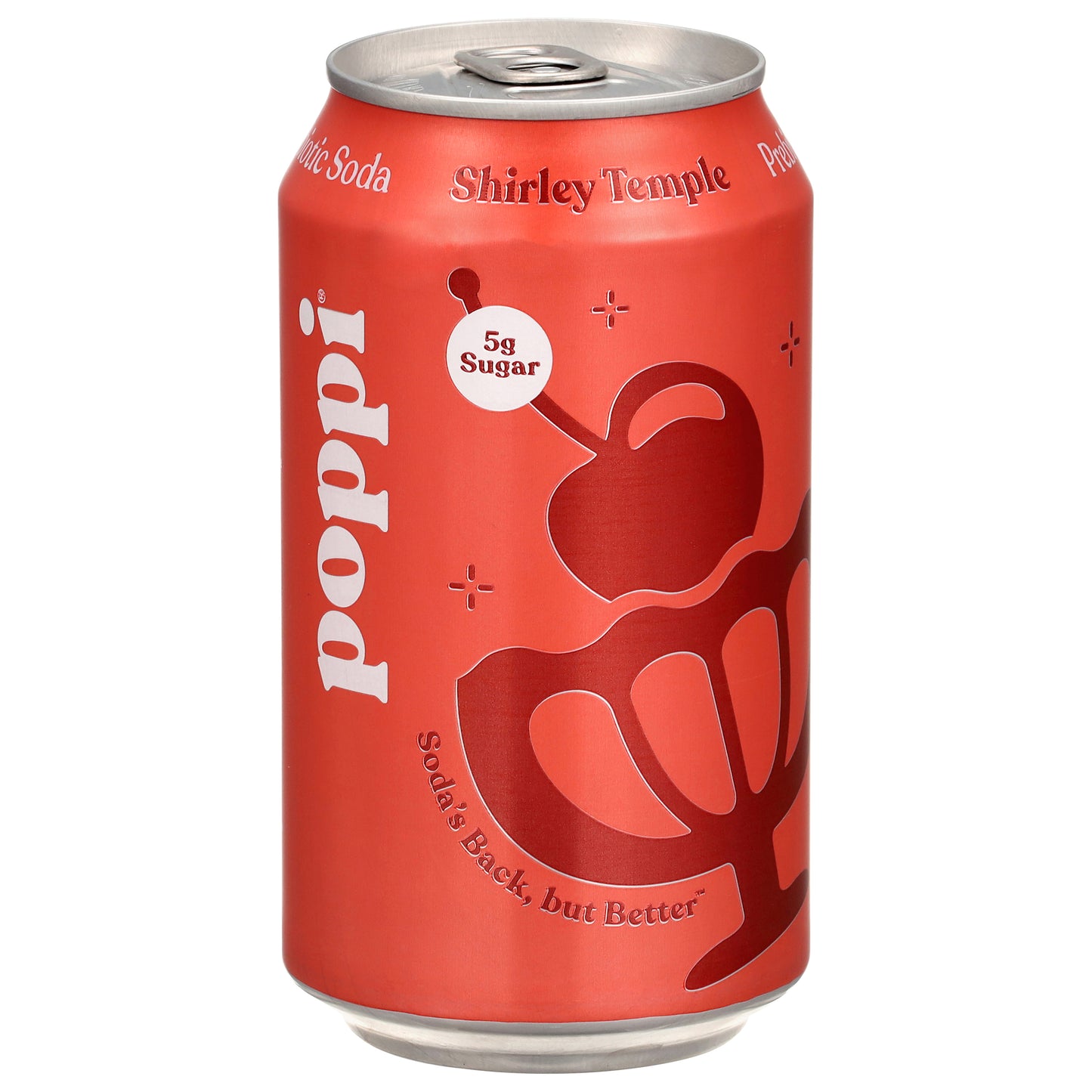 Poppi Shirley Temple Prebiotic Soda 12 fl oz