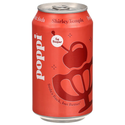 Poppi Shirley Temple Prebiotic Soda 12 fl oz