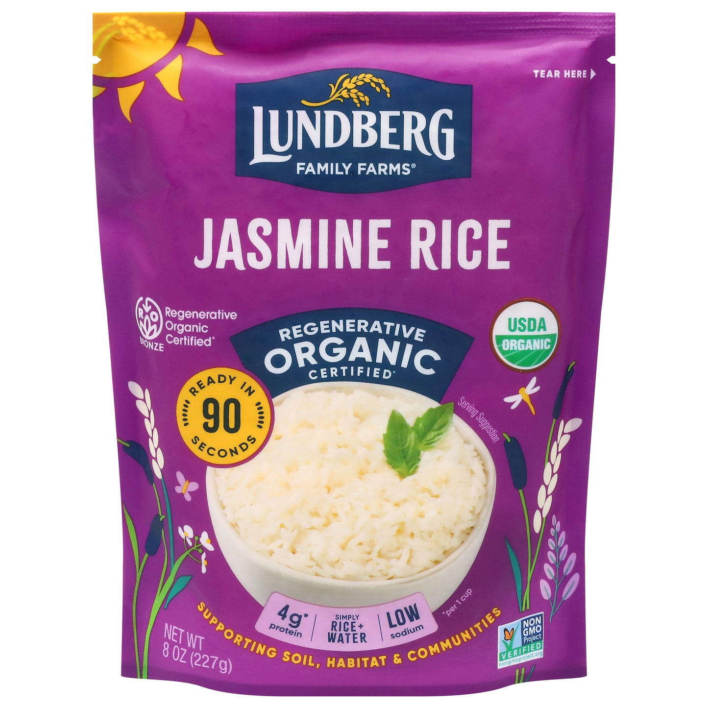 Lundberg Family Farms Organic Jasmine Rice 8 oz