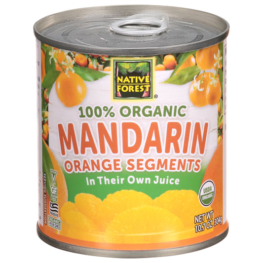 Native Forest Mandarin 100% Organic Orange Segments 10.7 oz