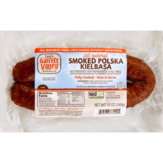 Garrett Valley GARRETT VALLEY KIELBASA SMK PLSK 12 OZ