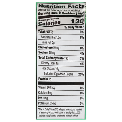 Newman's Own Newman-O's Hint-O-Mint Chocolate Cookies 13 oz