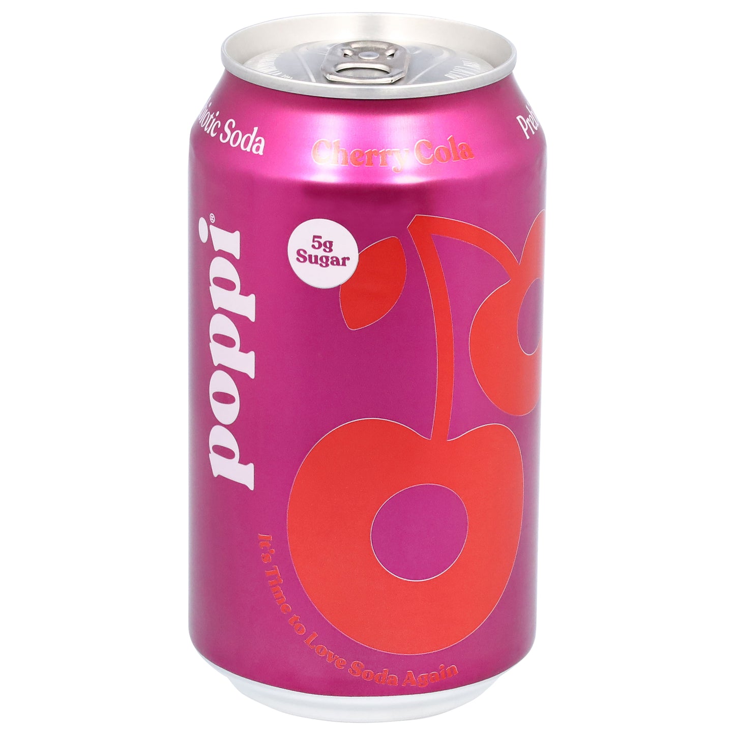 Poppi Prebiotic Cherry Cola Soda 12 fl oz