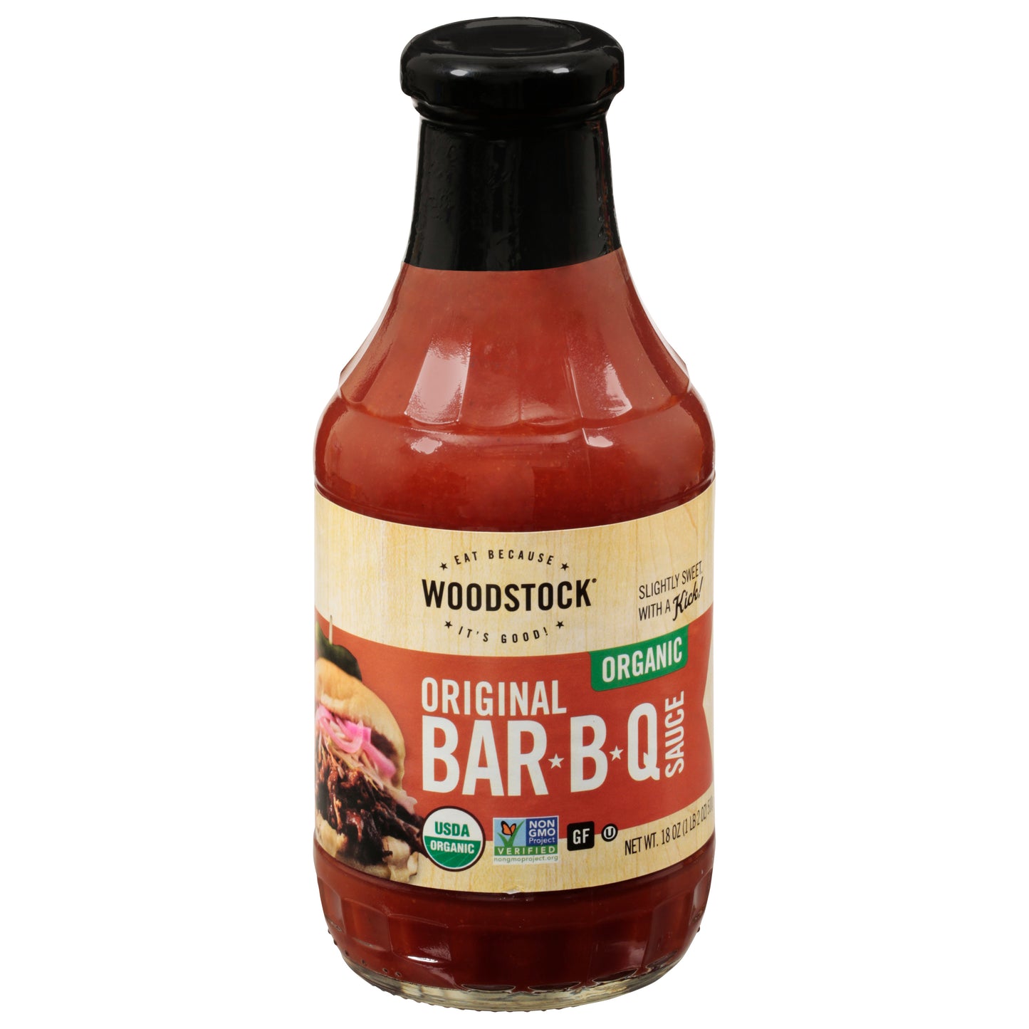 Woodstock Organic Original Bar-B-Q Sauce 18 oz